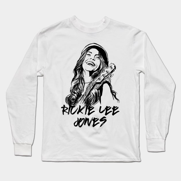 Rickie Lee Jones Long Sleeve T-Shirt by ThunderEarring